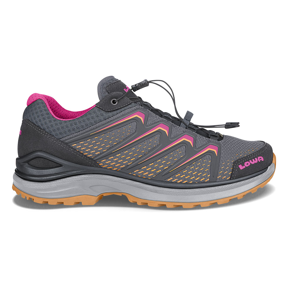 Scarpe Montagna Donna Lowa Maddox GTX Lo Grigie QKNTRC-563